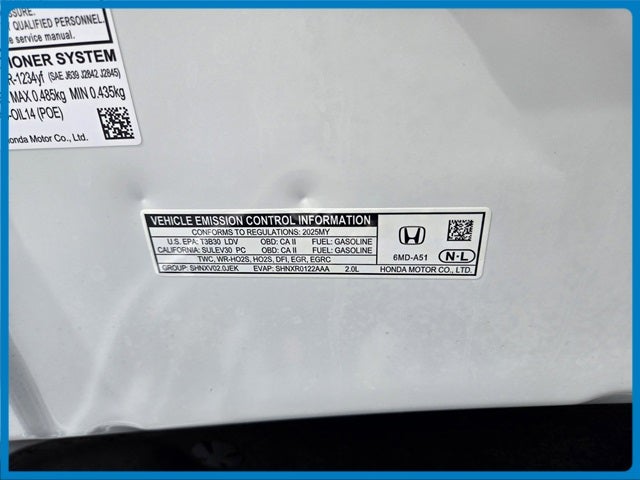 2025 Honda Civic Sport