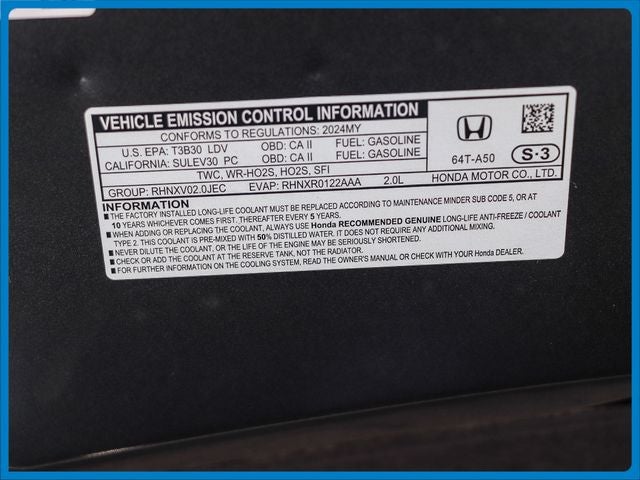 2024 Honda Civic Sport
