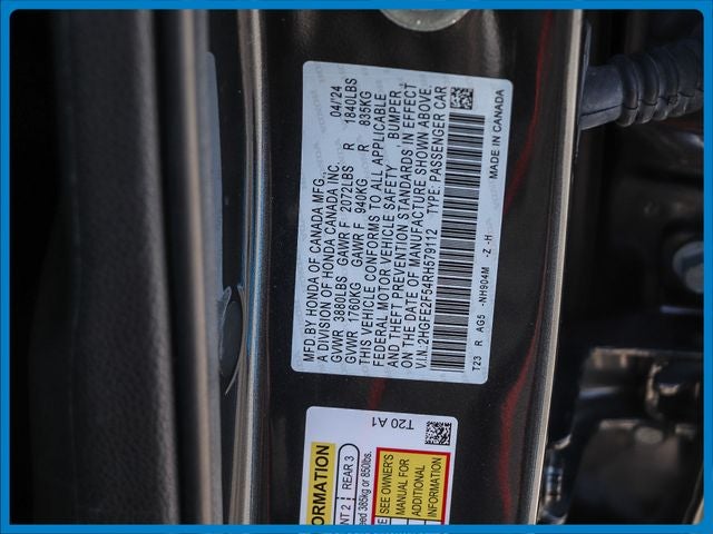 2024 Honda Civic Sport