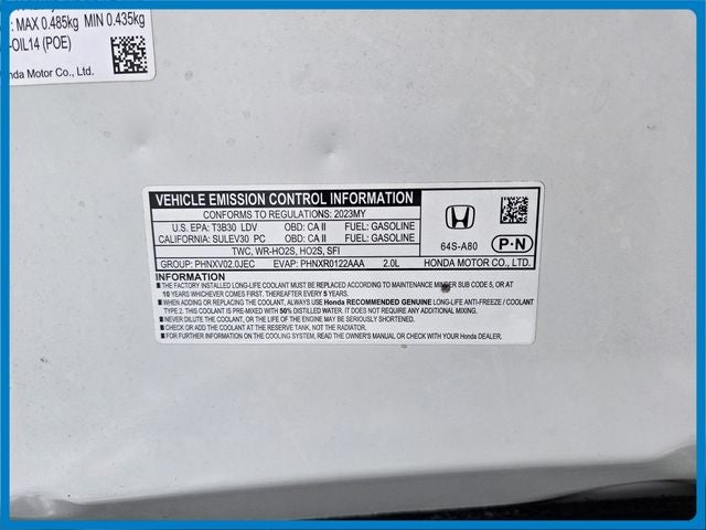 2023 Honda Civic Sport