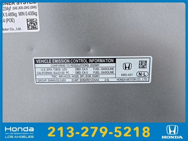 2025 Honda Civic Sport