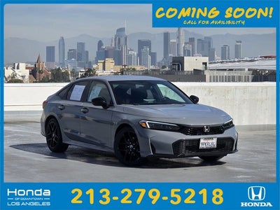 2025 Honda Civic Sport