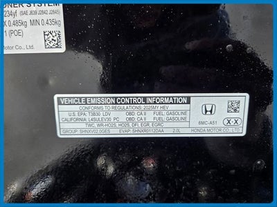 2025 Honda Civic Hybrid Sport