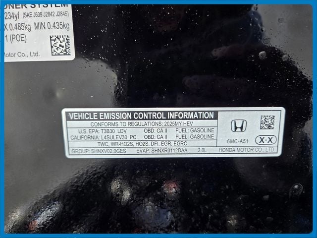 2025 Honda Civic Hybrid Sport
