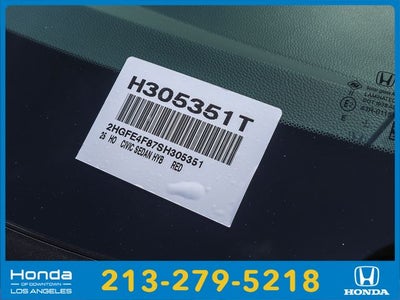 2025 Honda Civic Hybrid Sport