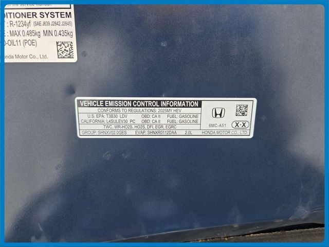 2025 Honda Civic Hybrid Sport Touring