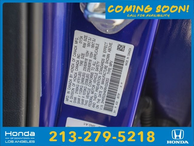 2024 Honda CR-V EX