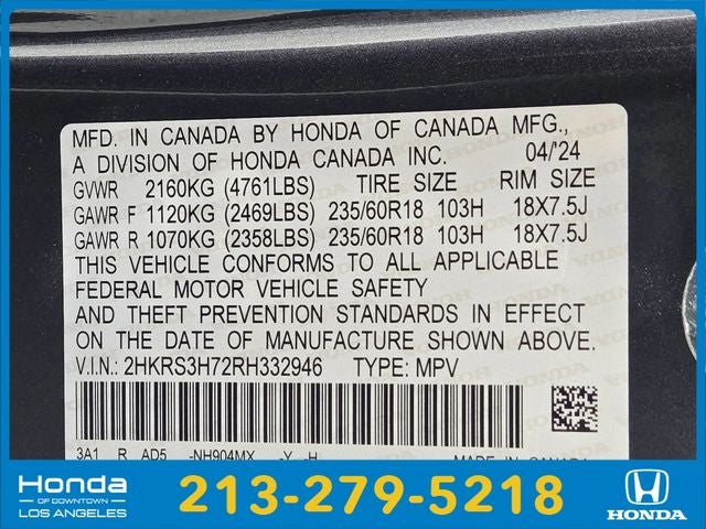 2024 Honda CR-V EX-L