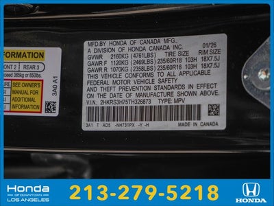 2026 Honda CR-V EX-L
