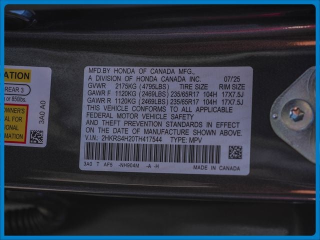 2026 Honda CR-V LX