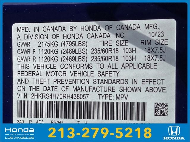 2024 Honda CR-V EX-L