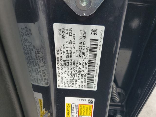 2026 Honda CR-V EX-L