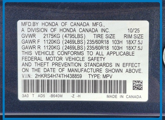 2026 Honda CR-V EX-L