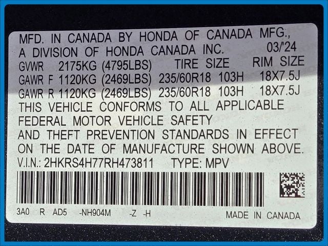 2024 Honda CR-V EX-L