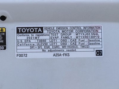 2021 Toyota RAV4 LE