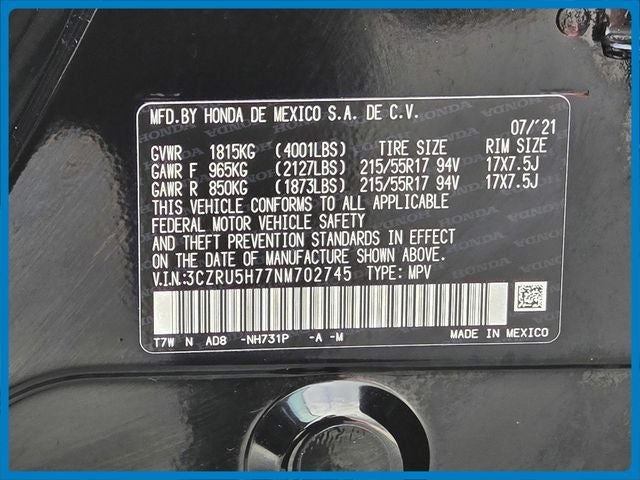 2022 Honda HR-V EX-L