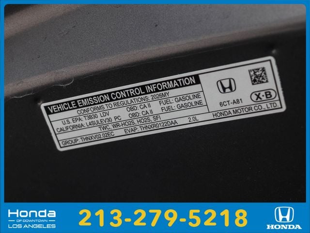 2026 Honda HR-V LX
