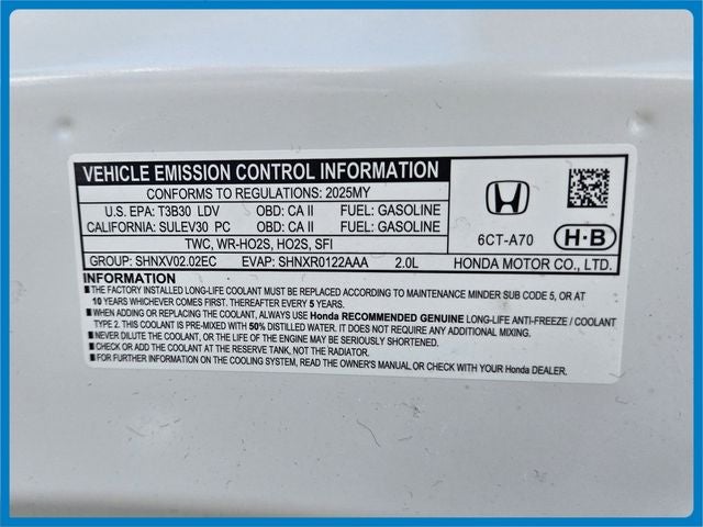 2025 Honda HR-V LX