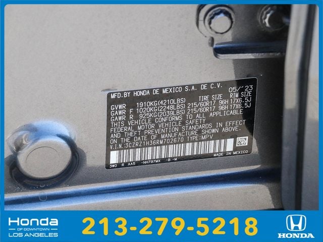 2024 Honda HR-V LX