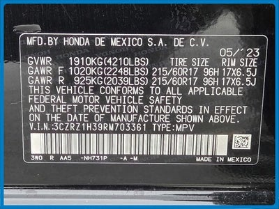 2024 Honda HR-V LX