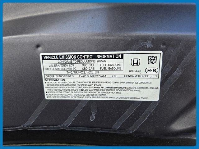2025 Honda HR-V LX