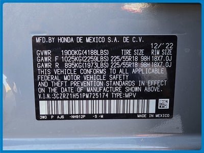 2023 Honda HR-V Sport