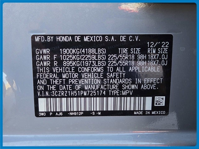 2023 Honda HR-V Sport