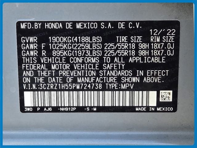 2023 Honda HR-V Sport