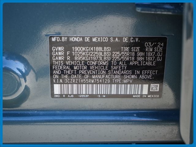 2024 Honda HR-V Sport