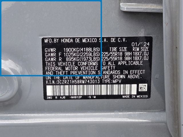 2024 Honda HR-V Sport