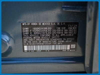 2025 Honda HR-V Sport