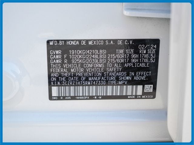 2024 Honda HR-V EX-L