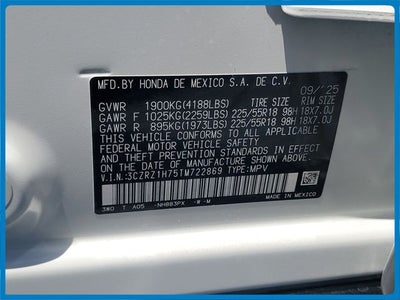 2026 Honda HR-V EX-L