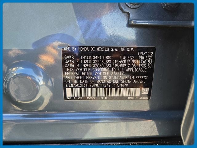 2023 Honda HR-V EX-L