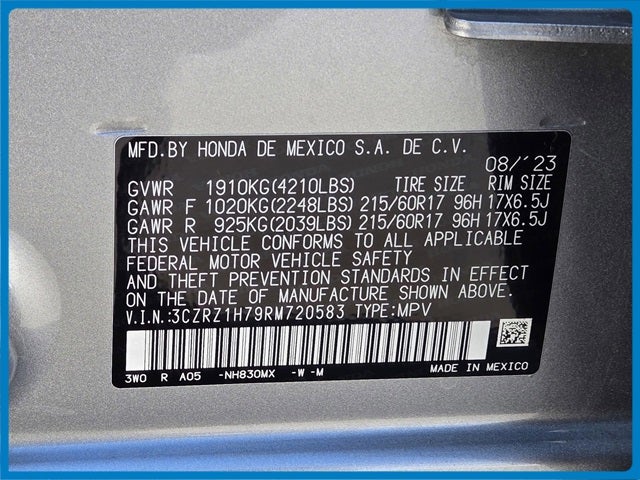 2024 Honda HR-V EX-L