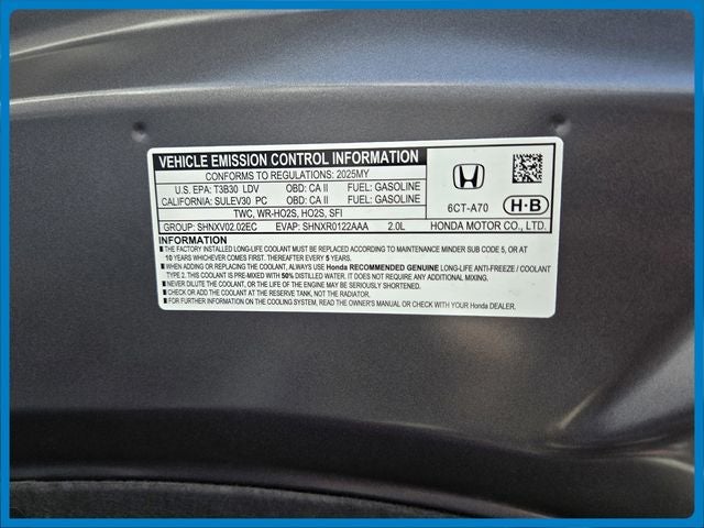 2025 Honda HR-V LX