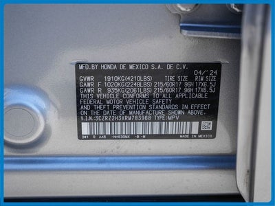 2024 Honda HR-V LX