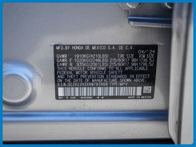 2024 Honda HR-V LX