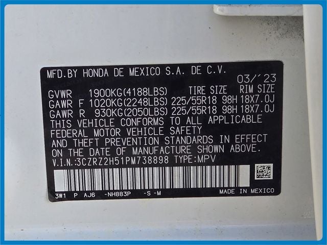 2023 Honda HR-V Sport