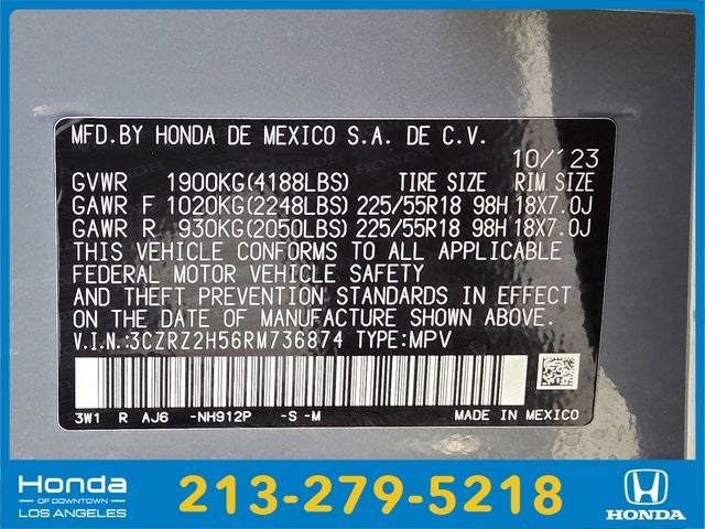 2024 Honda HR-V Sport