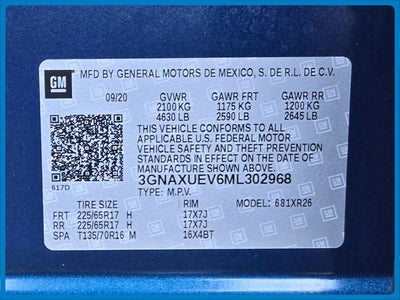 2021 Chevrolet Equinox LT