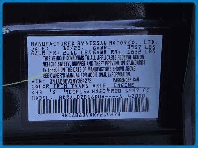 2024 Nissan Sentra S