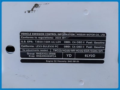 2024 Nissan Sentra SV