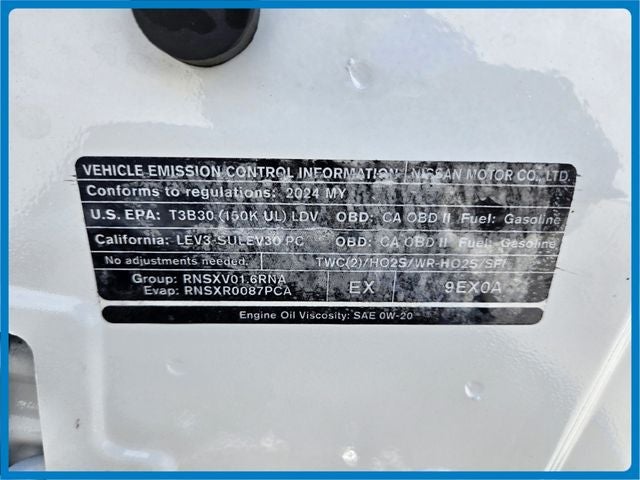 2024 Nissan Versa 1.6 S