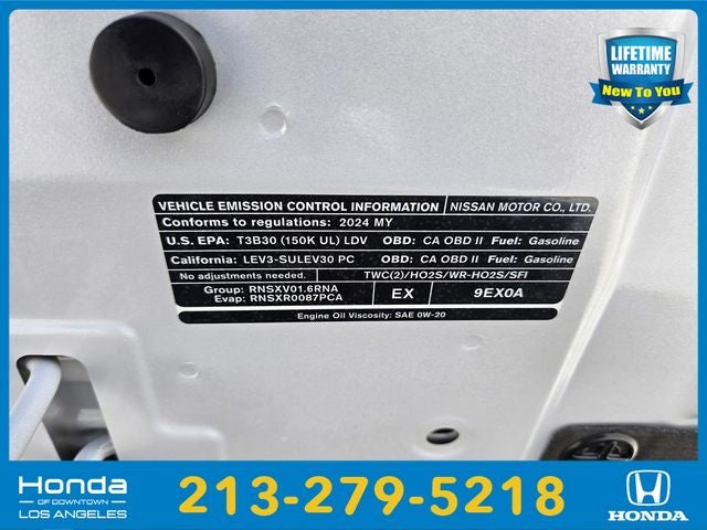 2024 Nissan Versa 1.6 SR