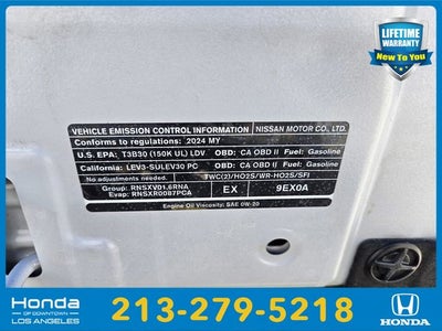 2024 Nissan Versa 1.6 SR