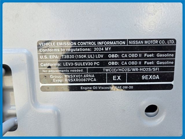 2024 Nissan Versa 1.6 SR