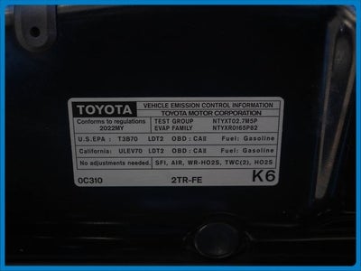 2022 Toyota Tacoma SR