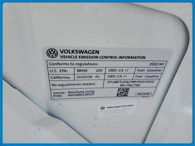 2022 Volkswagen Taos 1.5T SE