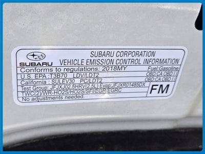 2018 Subaru Outback 2.5i Premium